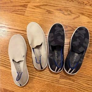 Rothy’s the original slip on sneaker bundle— size 7.5